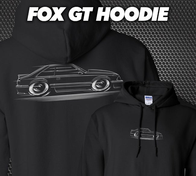 【WONDER WONDER】Syonti Overfit Belt Fleece Suede Mustang Mustang Hoodie Ford Fox Body GT 1987 1988 1989 1990 1991