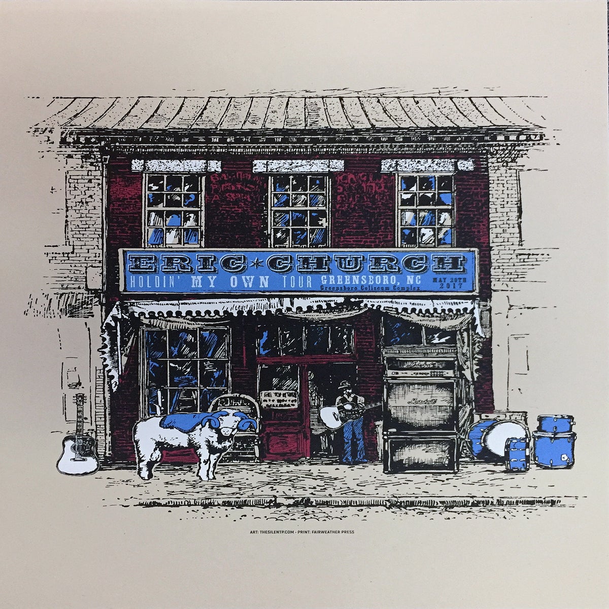 Eric Church "General Store" Greensboro, NC TheSilentP