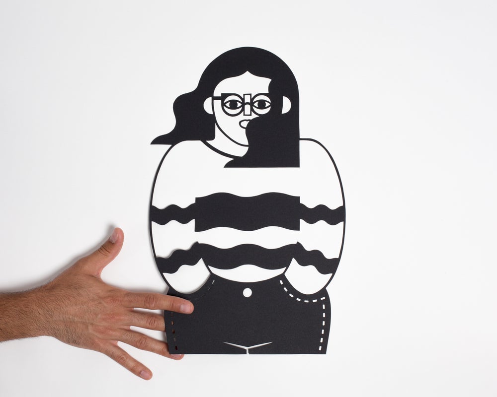 Image of PAPERCUT SWEATER GIRL