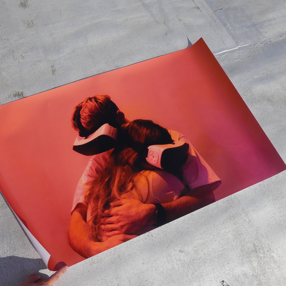 Image of VR Hug Poster