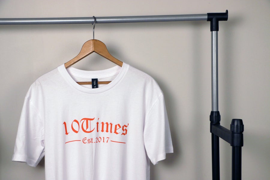 Image of 'Old English" 2.0 - White T-Shirt