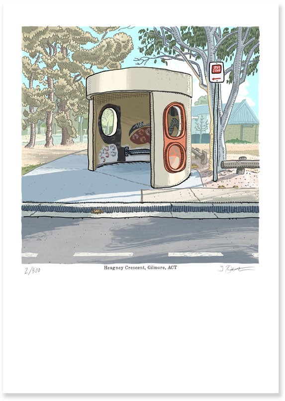 Image of Heagney Crescent, Gilmore digital print