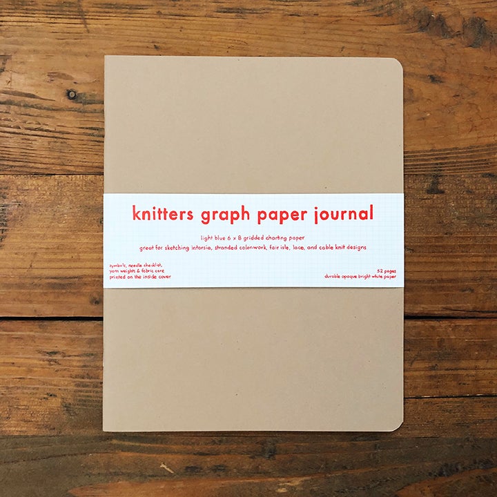 Knitters Graph Paper Journal Fringe Supply Co.