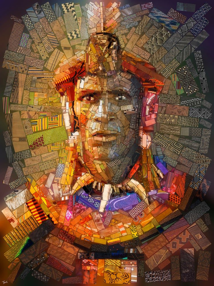 THE AFRICAN BRICKS Shaka Zulu Limited Edition Fine Art Prints Tsevis