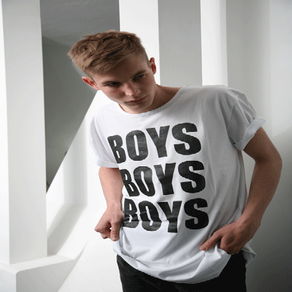 BOYS BOYS BOYS — BOYS BOYS BOYS LOGO T