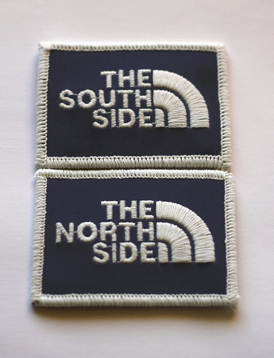 Image of NORTHSIDE SOUTHSIDE velcro patches