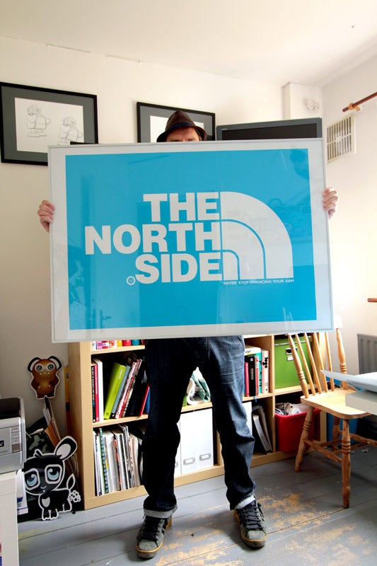 Image of NORTHSIDE HUGE A0 PRINT IN 4 COLOURS