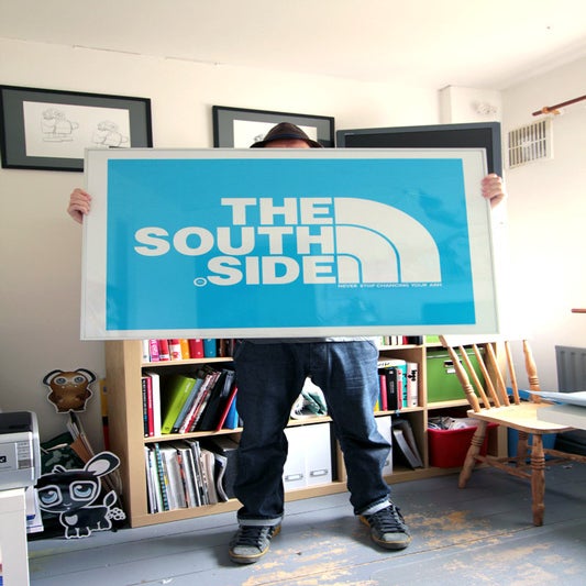 Image of SOUTHSIDE HUGE A0 PRINT IN 4 COLOURS