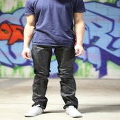 Image of Unbranded UB104 - Skinny Black Selvedge