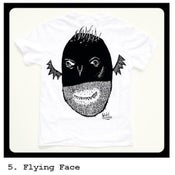 Image of Skater Boy Tee "Flying Face"