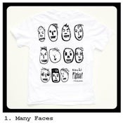 Image of Skater Boy Tee "Many Faces"