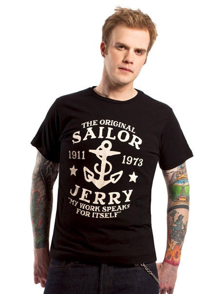 Sailor jerry clothing uk Sailor Jerry Clothing T he undisputed father of the old-school tattoo, Sailor Jerry lived a life worth emulating. He didn't knuckle under to anyone or walk like a .