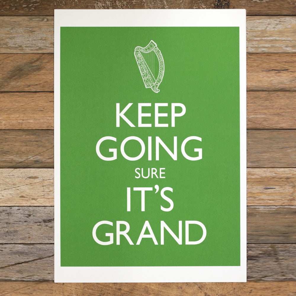 Image of KEEP GOING A3 (print only)