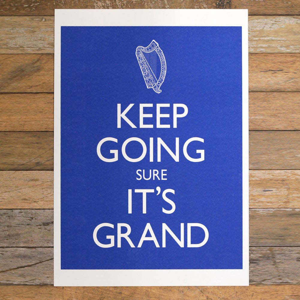 Image of KEEP GOING A3 (print only)