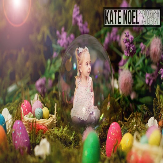 Kate Noel Artistry — Easter Bubble Template