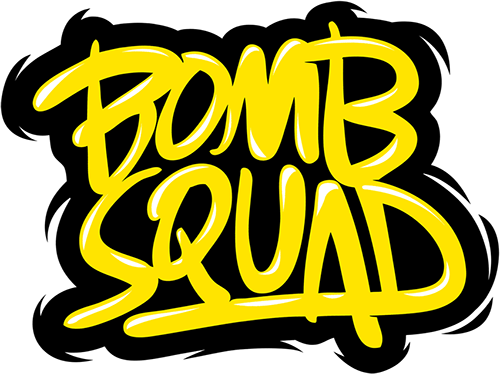 bomb squad softball logo